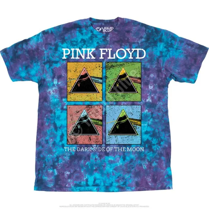 Liquid Blue TShirt Men Window Pane TShirt