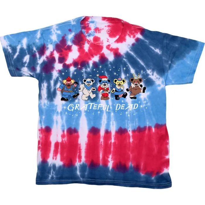 Liquid Blue Youth Kids Dead Nose Reinbears Youth TieDye TShirt