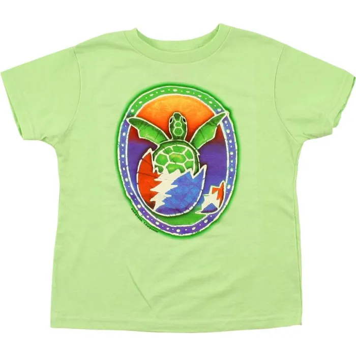 Liquid Blue Youth Kids Steal Your Turtle Green TShirt
