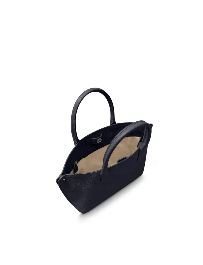Little Ai Messenger Bag In Cervocalf Leather Denim Women Akris Top Handle Bags
