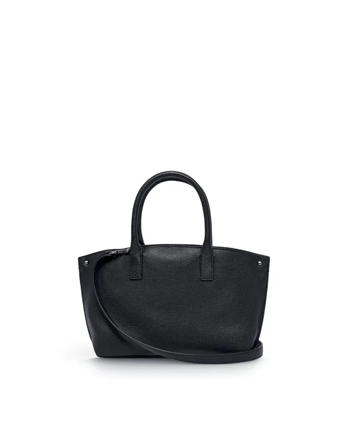Little Ai Messenger Bag In Cervocalf Leather Denim Women Akris Top Handle Bags