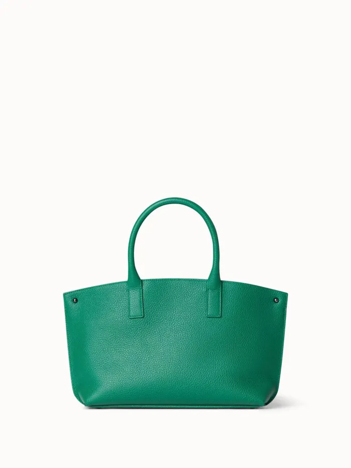 Little Ai Top Handle Bag In Cervocalf Leather Aloe Women Akris Crossbody Bags