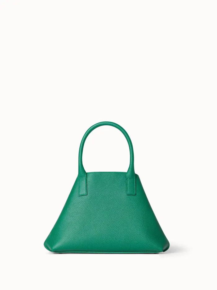 Little Ai Top Handle Bag In Cervocalf Leather Aloe Women Akris Crossbody Bags