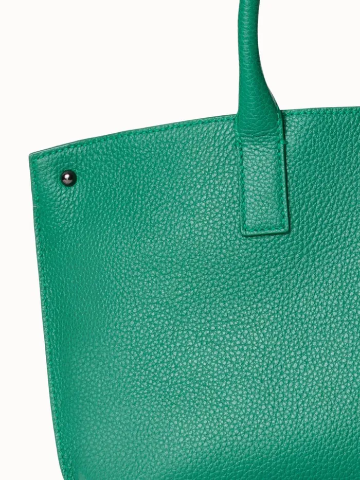Little Ai Top Handle Bag In Cervocalf Leather Aloe Women Akris Crossbody Bags