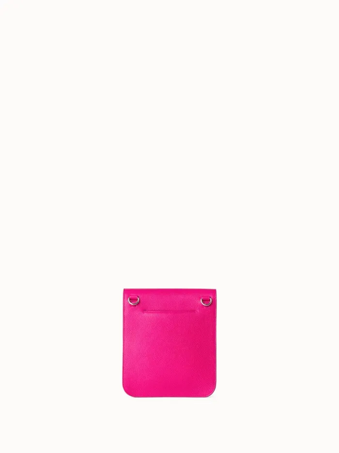 Little Anouk Messenger In Calf Leather Pink Women Akris Mini Bags