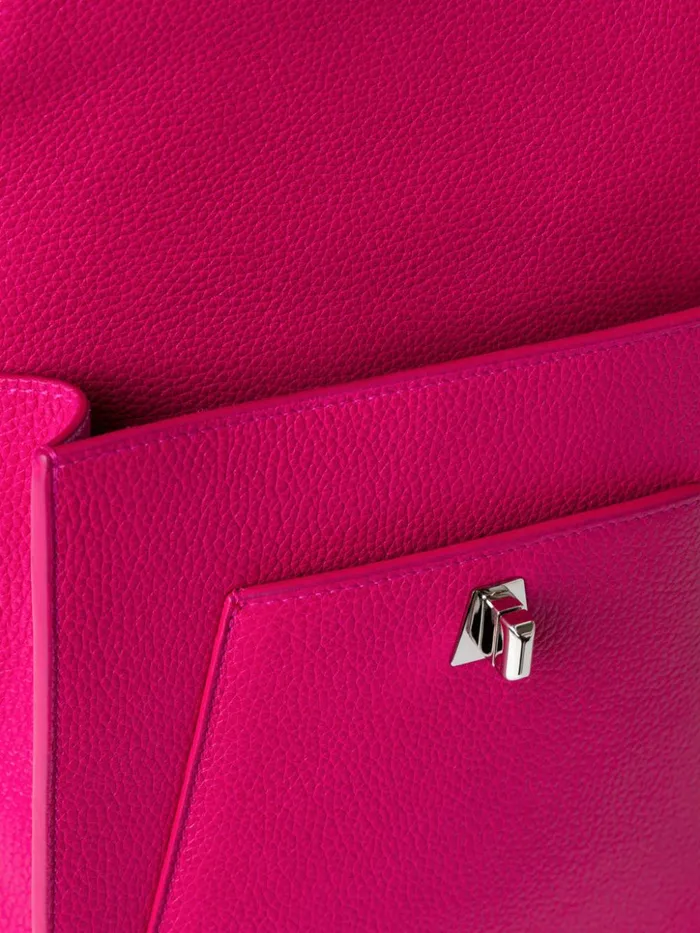 Little Anouk Messenger In Calf Leather Pink Women Akris Mini Bags
