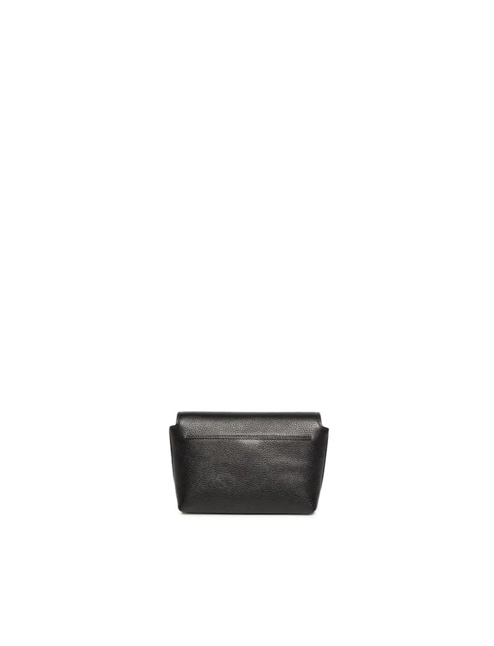 Little Day Bag In Cervocalf Leather With Graphite Colored Hardware Black Women Akris Mini Bags