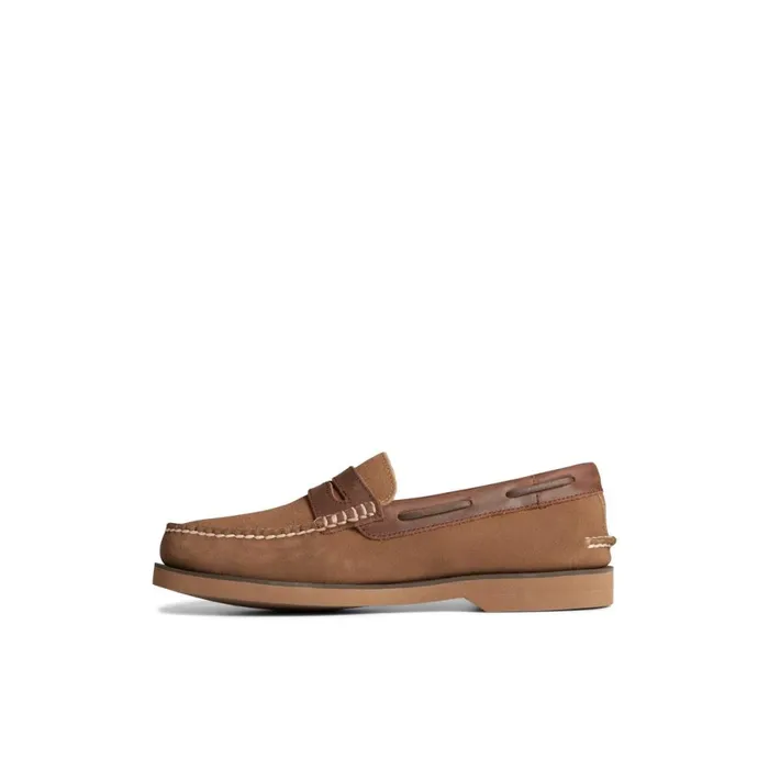 Loafers and Oxfords Men Sperry Authentic Original Penny Loafer Dark Beige