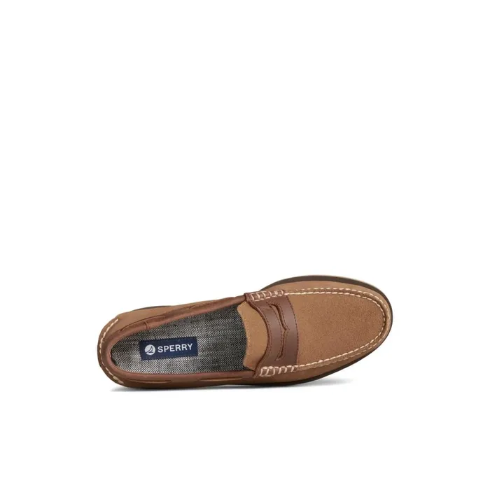Loafers and Oxfords Men Sperry Authentic Original Penny Loafer Dark Beige