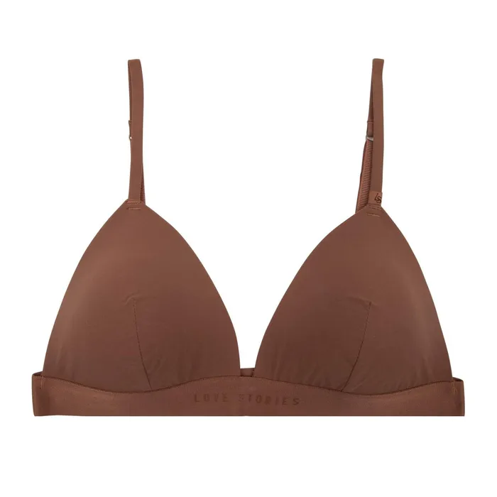 Love Stories Padded Bralettes Coco Bralette Medium Brown 8211 Women