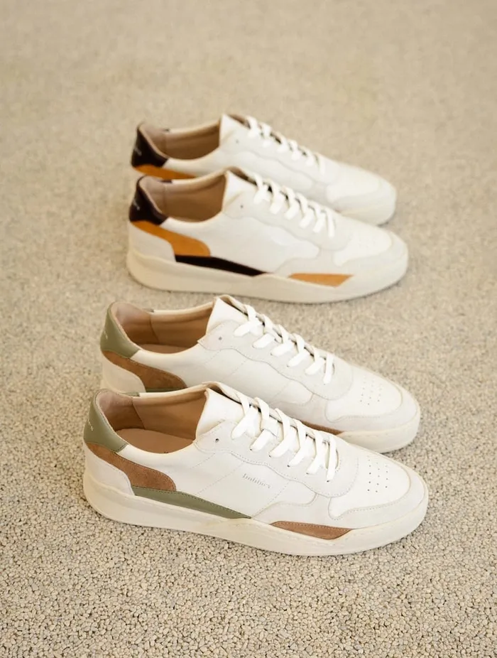 Malibu Off White 8211 Amarena 8211 Saffron Men Bobbies Sneakers