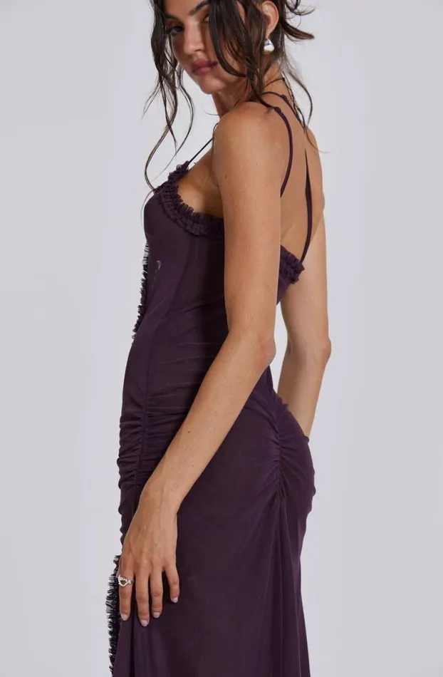 Maxi Dresses Women Jaded London Fatale Maxi Dress In Dusk