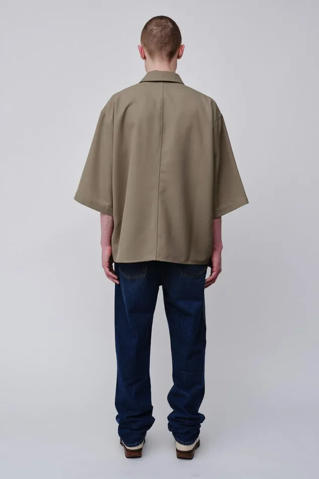 Mazwell Print 8211 Vetiver Men Won Hundred Shirts