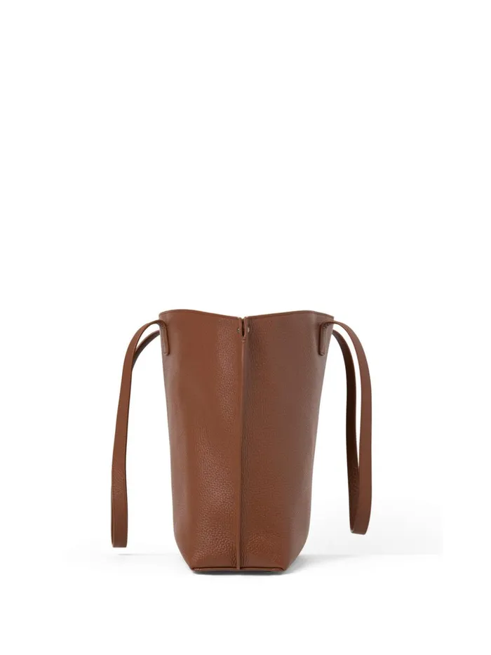 Medium Ai Cervocalf Leather Shoulder Bag Caramel Women Akris Tote Bags