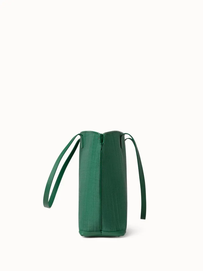Medium Ai Shoulder Bag In Horsehair Fabric Aloe Women Akris Shoulder Bags