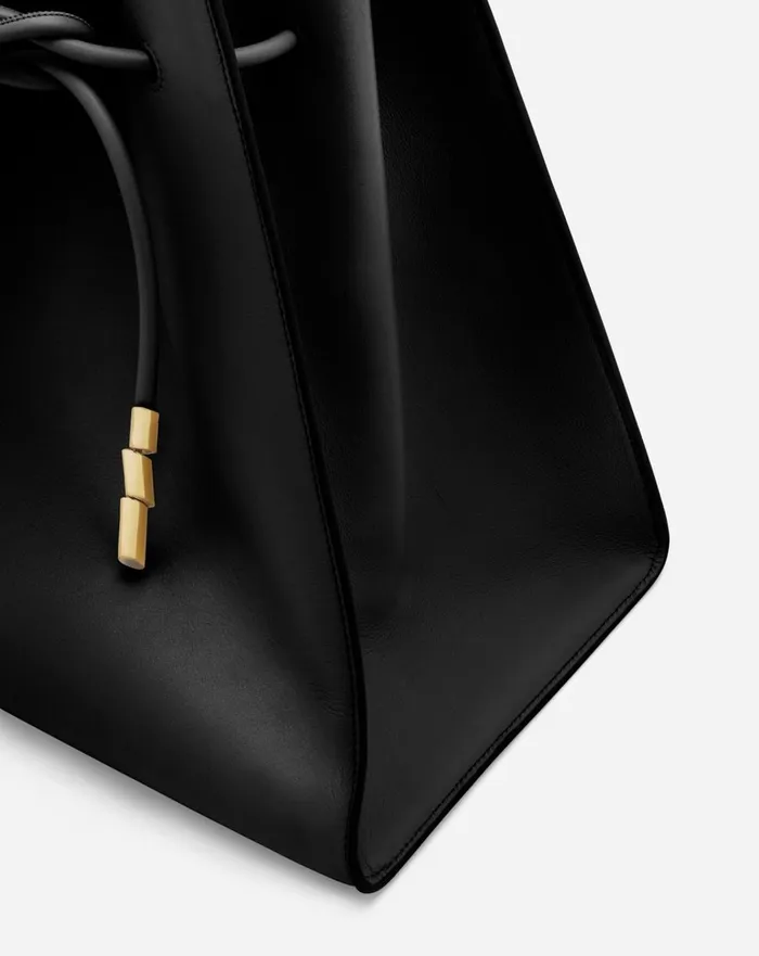 Medium Sequence By Lanvin Belt Bag In Leather Black Women Lanvin Tote Bags and Top Handle Bags