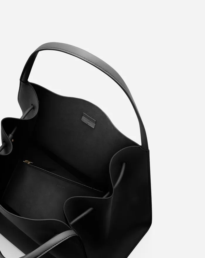 Medium Sequence By Lanvin Belt Bag In Leather Black Women Lanvin Tote Bags and Top Handle Bags