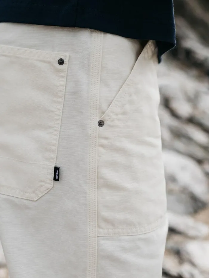 Men Basset Trouser Ecru Finisterre Trousers and Jeans