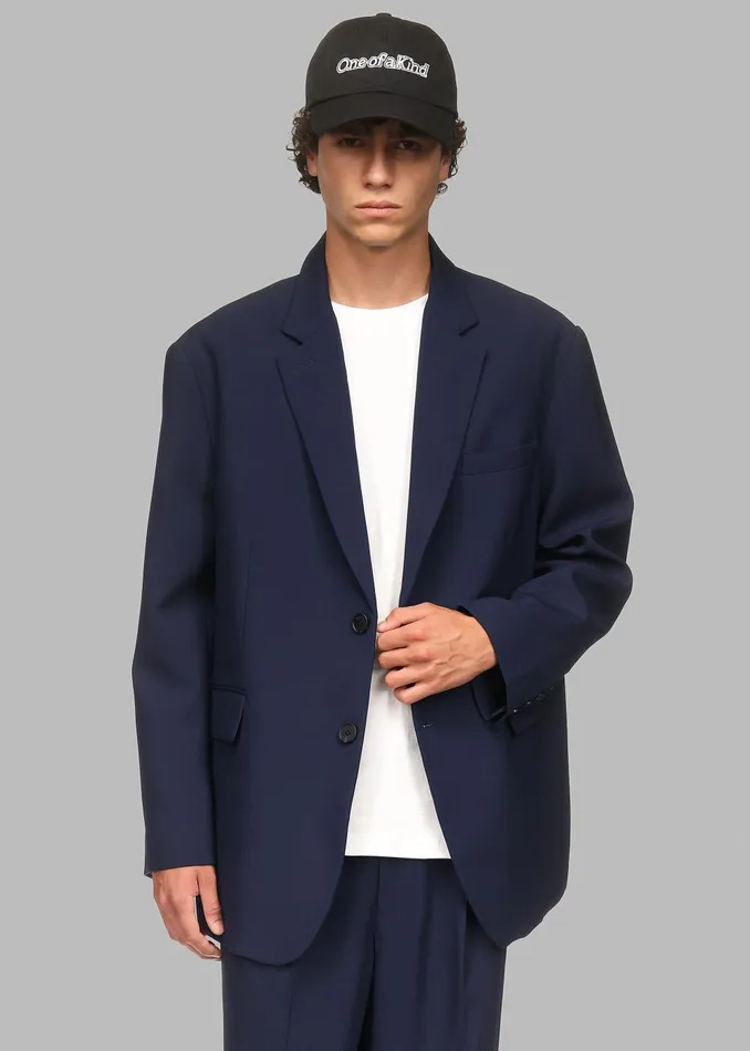 Men Beo Blazer X Barbie 8211 Blue The Frankie Shop Outerwear