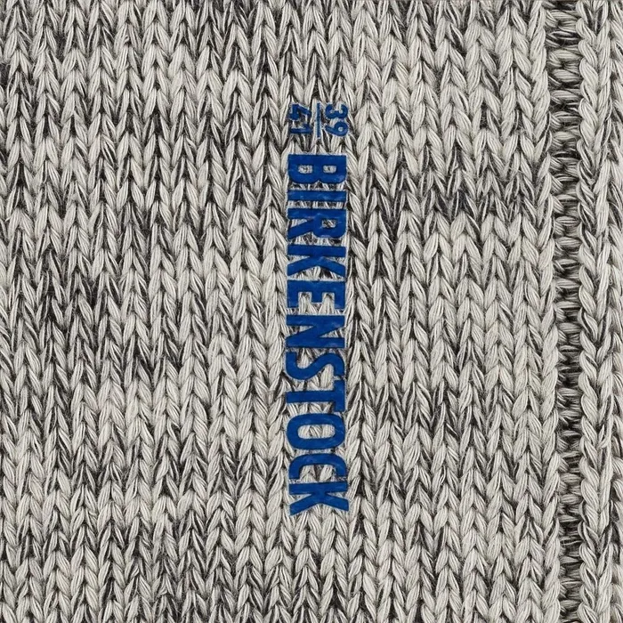 Men Birkenstock Socks Cotton Twist Gray