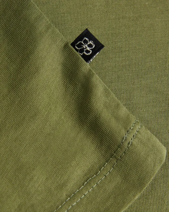 Men BRONI 8211 Short Sleeve Branded TShirt Khaki Ted Baker Tops Men BRONI 8211 Short Sleeve Branded TShirt Khaki Ted Baker Tops