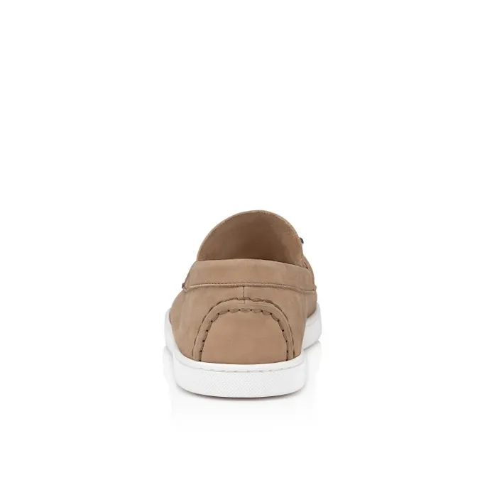 Men Chambeliboat Boat Shoes 8211 Reversed Nubuck Leather 8211 Lionne Christian Louboutin Sneakers