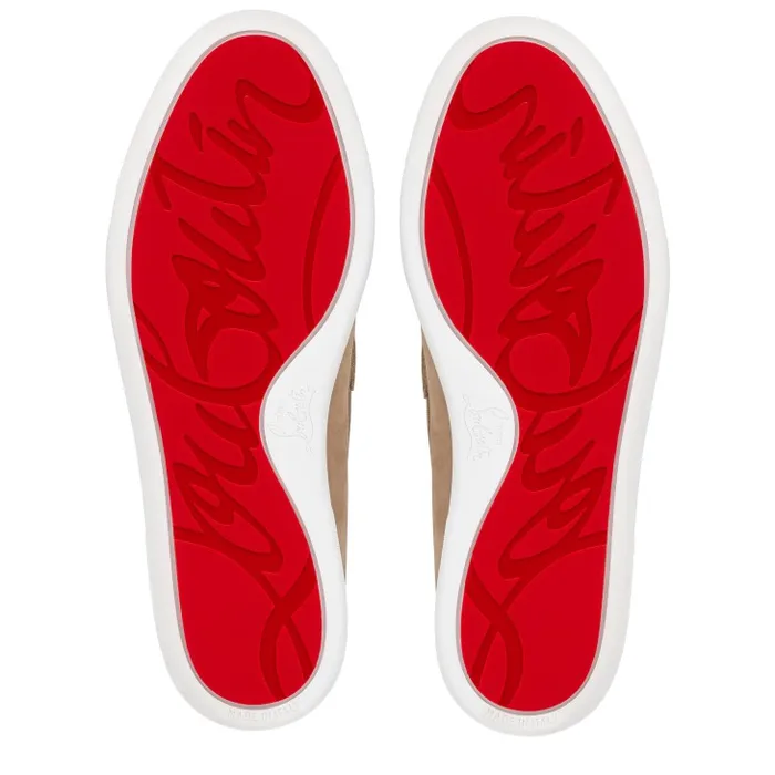 Men Chambeliboat Boat Shoes 8211 Reversed Nubuck Leather 8211 Lionne Christian Louboutin Sneakers
