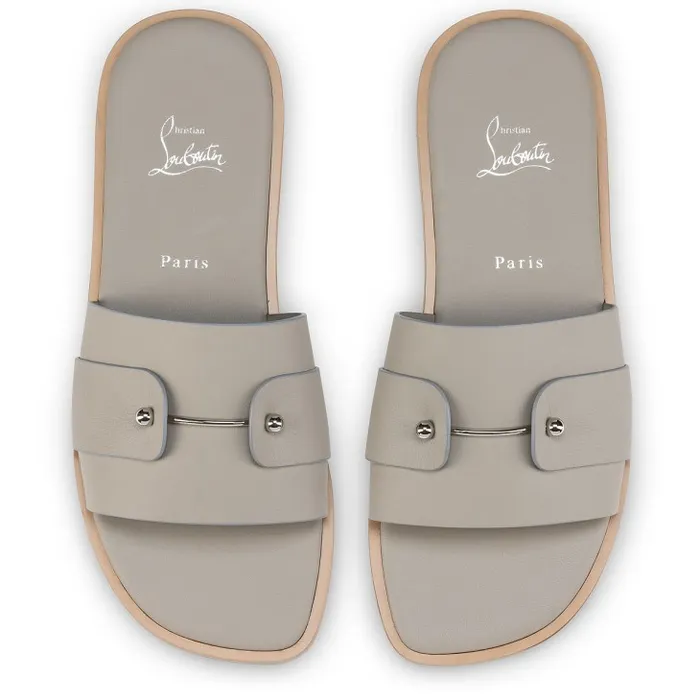 Men Chambelimule Mules 8211 Calf Leather 8211 Goose Christian Louboutin Sandals and Espadrilles