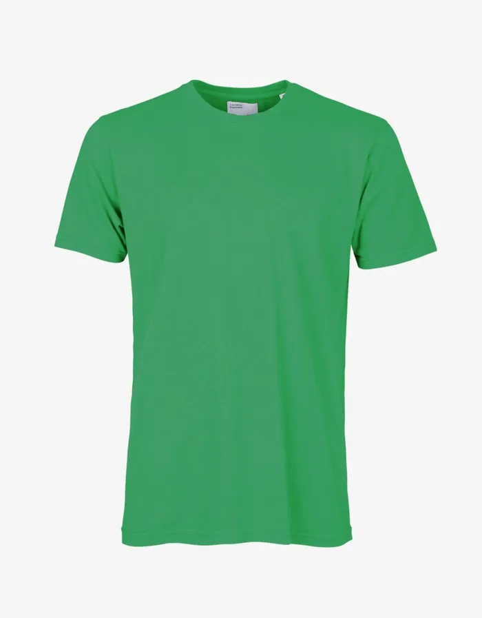 Men Classic Organic Tee Kelly Green Colorful Standard TShirts