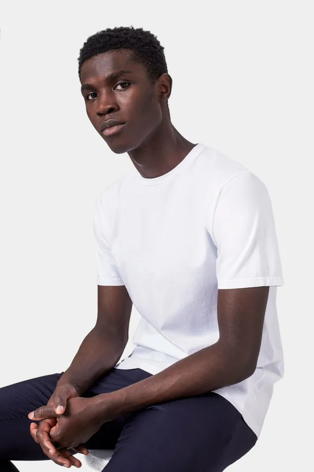 Men Classic Organic Tee Optical White Colorful Standard TShirts