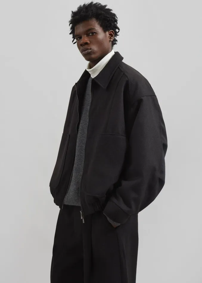 Men Felix Jacket 8211 Black The Frankie Shop Outerwear