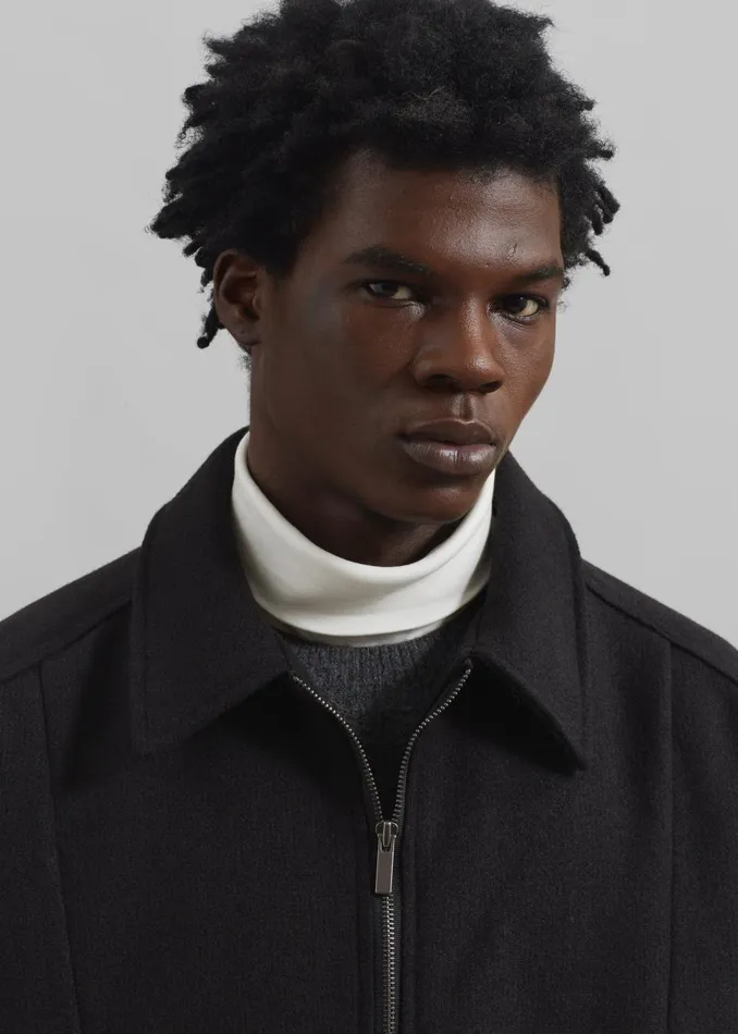 Men Felix Jacket 8211 Black The Frankie Shop Outerwear