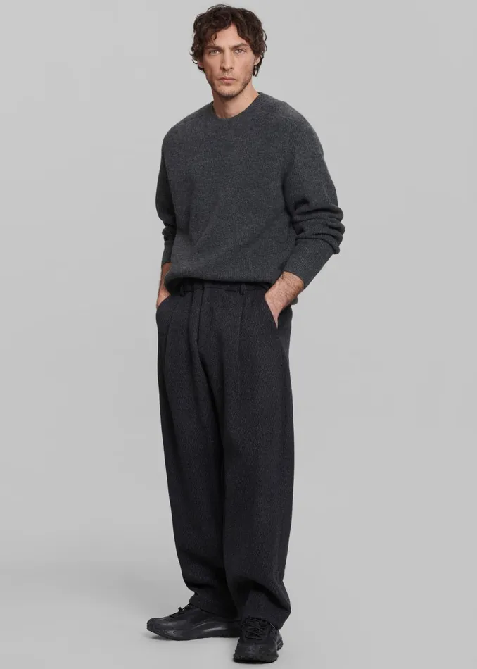 Men Felix Trousers 8211 Charcoal The Frankie Shop Bottoms