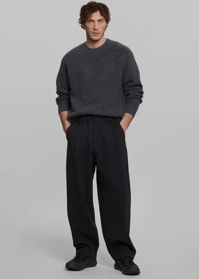 Men Felix Trousers 8211 Charcoal The Frankie Shop Bottoms