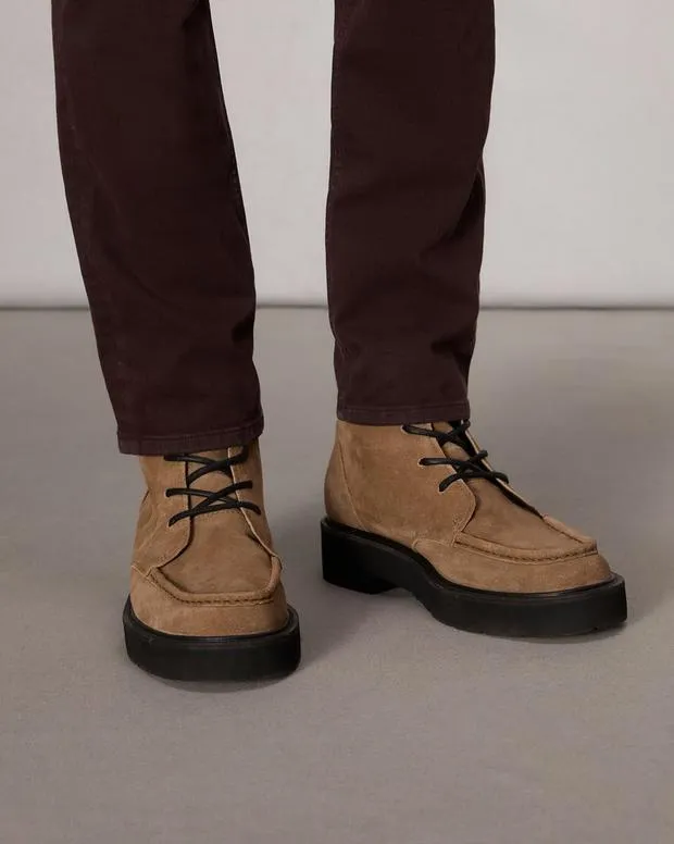 Men Footwear Rag and Bone Tucker Suede Boot Khaki Olive Suede