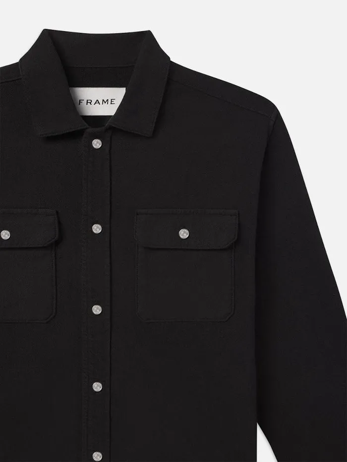 Men FRAME Jackets and Coats Textured Terry Overshirt Men FRAME Jackets and Coats Textured Terry Overshirt