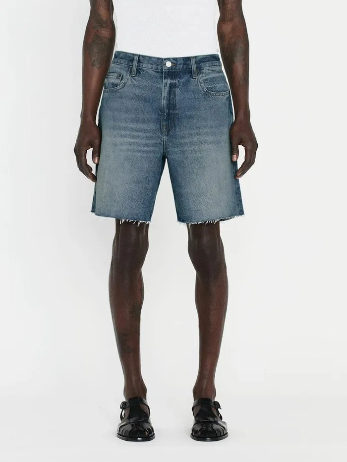 Men FRAME Pants and Shorts Vintage Denim Short Men FRAME Pants and Shorts Vintage Denim Short