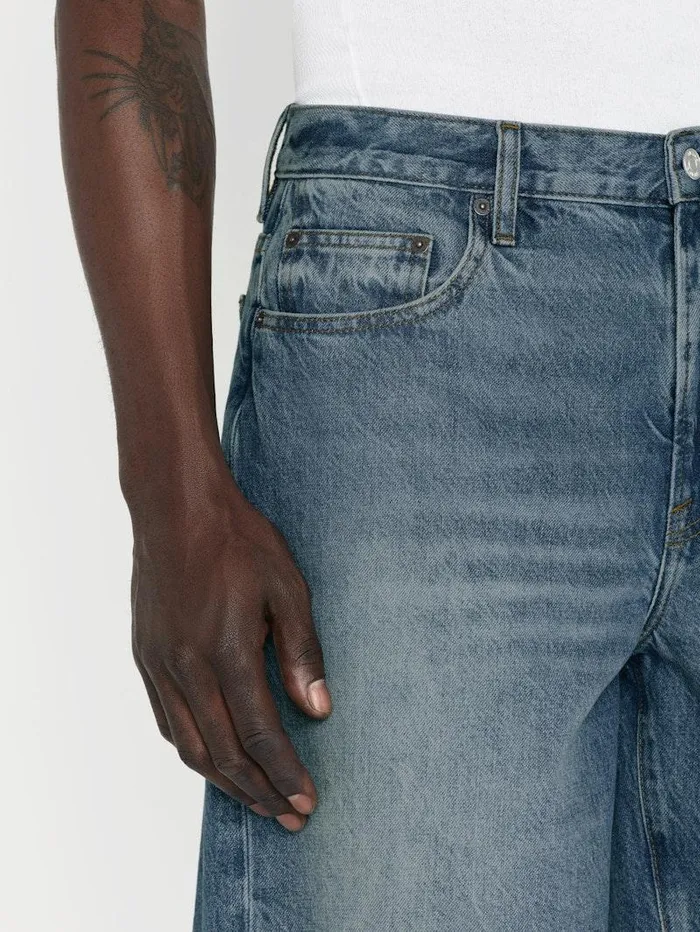 Men FRAME Pants and Shorts Vintage Denim Short Men FRAME Pants and Shorts Vintage Denim Short