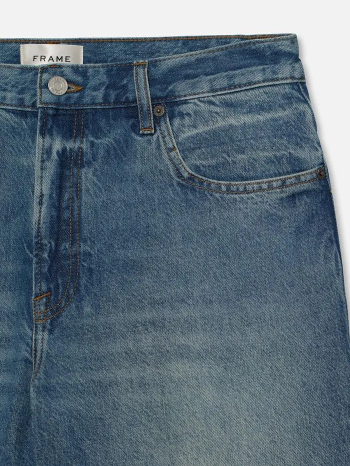 Men FRAME Pants and Shorts Vintage Denim Short Men FRAME Pants and Shorts Vintage Denim Short