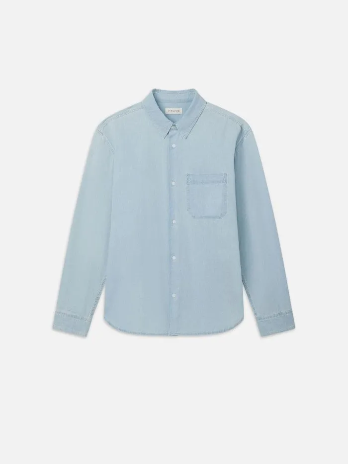 Men FRAME Shirts Chambray Shirt