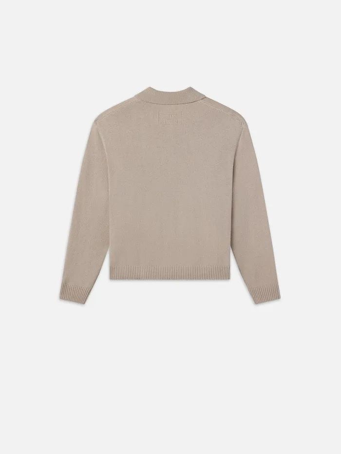 Men FRAME Sweaters and Hoodies Silk Blend Polo Sweater Men FRAME Sweaters and Hoodies Silk Blend Polo Sweater