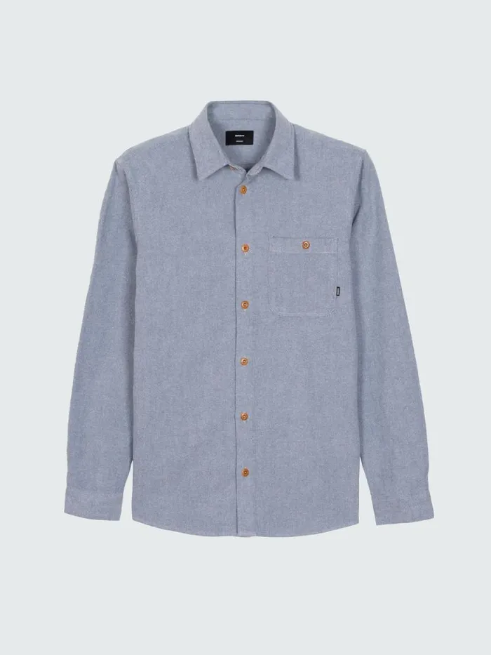 Men Gylly Shirt Indigo Dobby Finisterre Shirts