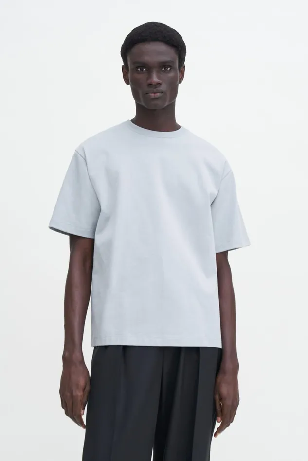 Men Heavy Crewneck Tee Thunderstorm Filippa K TShirts