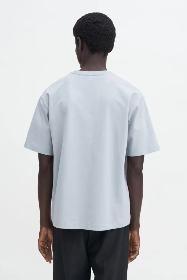 Men Heavy Crewneck Tee Thunderstorm Filippa K TShirts