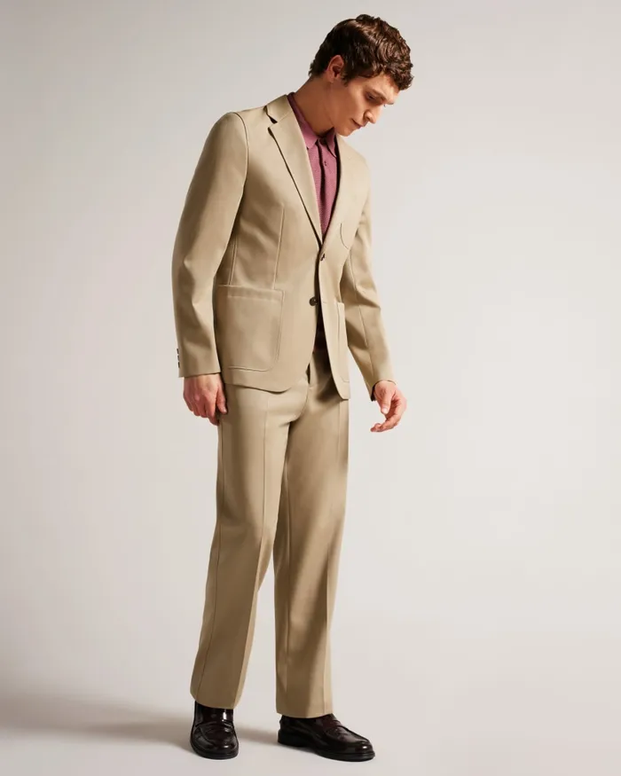 Men HEDDONJ 8211 Single Breasted Jacket Natural Ted Baker Coats and Jackets