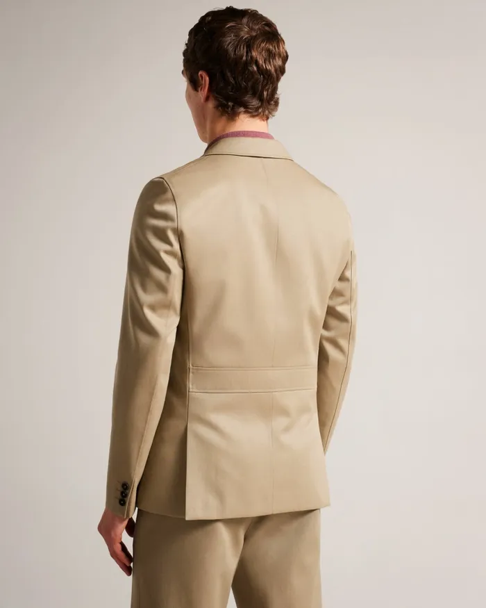 Men HEDDONJ 8211 Single Breasted Jacket Natural Ted Baker Coats and Jackets