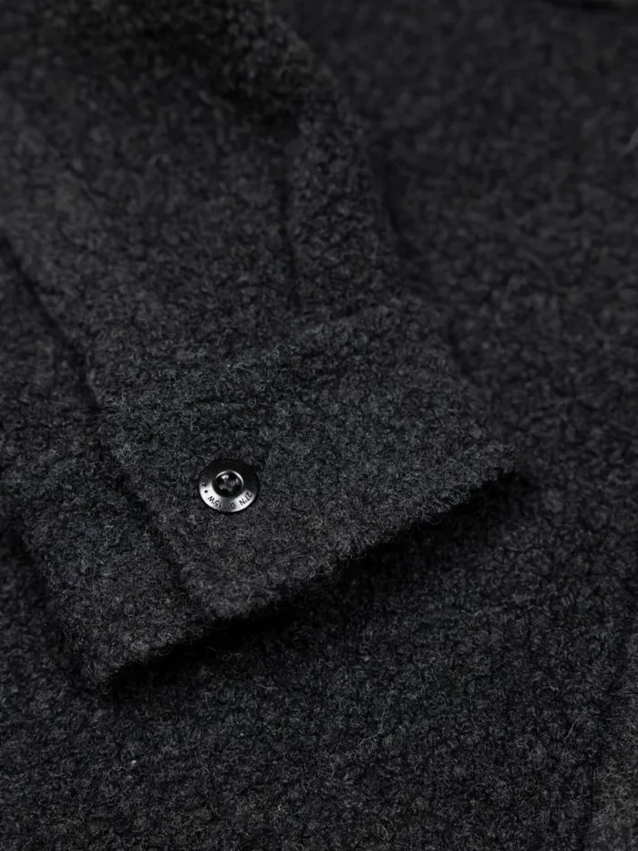 Men Hegen Fleece Shirt Raven Finisterre Shirts