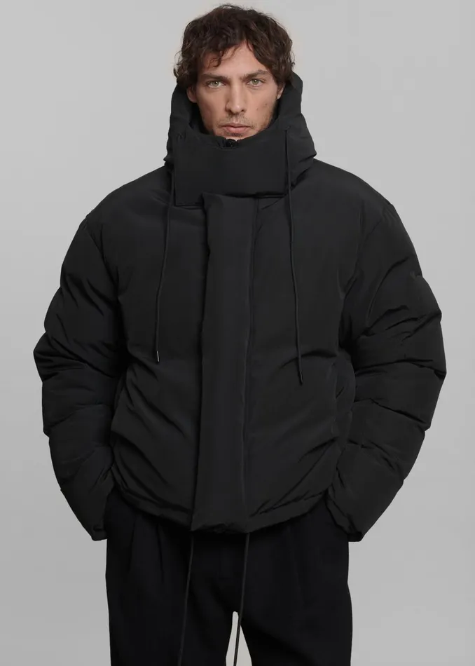 Men Holden Puffer Jacket 8211 Black The Frankie Shop Outerwear