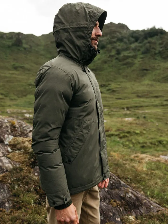 Men Ignis Jacket Olive Finisterre Jackets Coats and Gilets