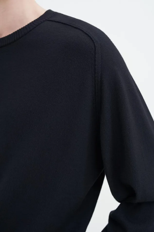 Men InsideOut Sweater Black Filippa K Knitwear